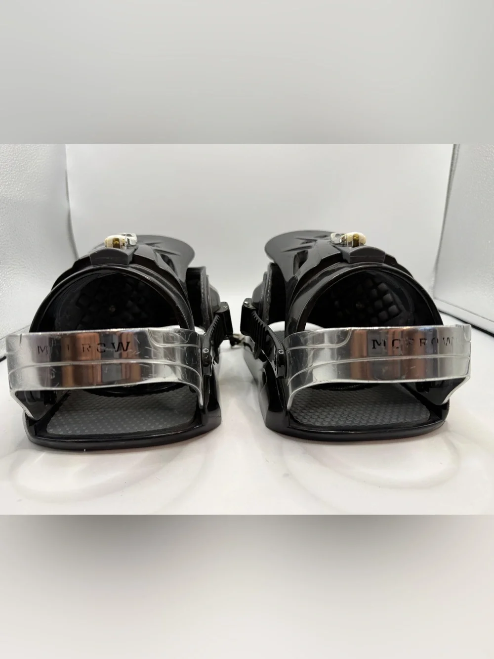 Morrow Invasion Snowboard Bindings Size L Black PowerShift Adjustable